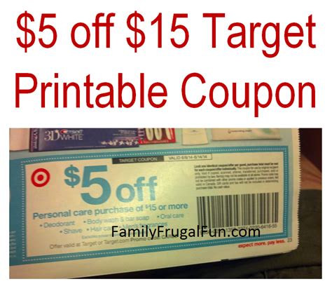 Target Printable Coupons for Outdoors