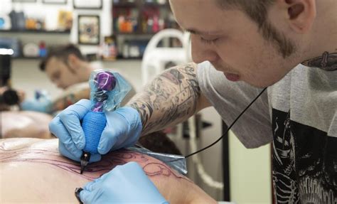 tattoo artist consultation