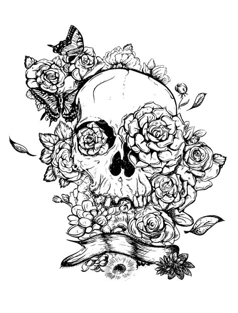 Tattoo coloring sheets