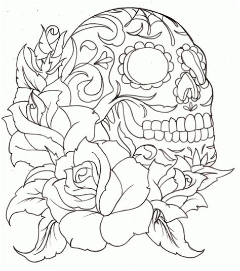 Tattoo coloring sheets for kids