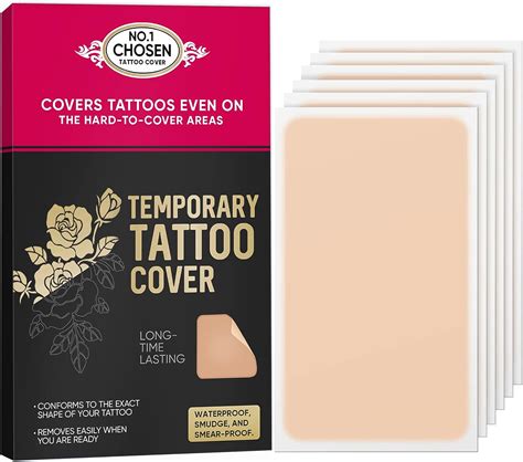 Tattoo concealer stickers