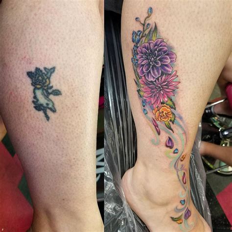 Tattoo cover up ideas for small tattoos