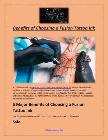 Benefits of Bloodline Tattoo Inks