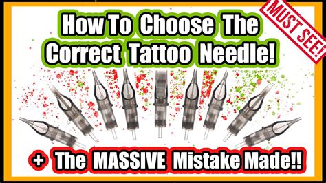 Description of Tattoo Needle Maintenance