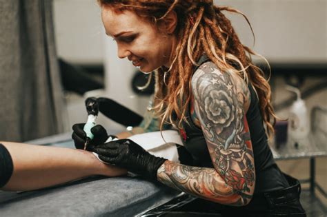 Preparing for a fine line tattoo