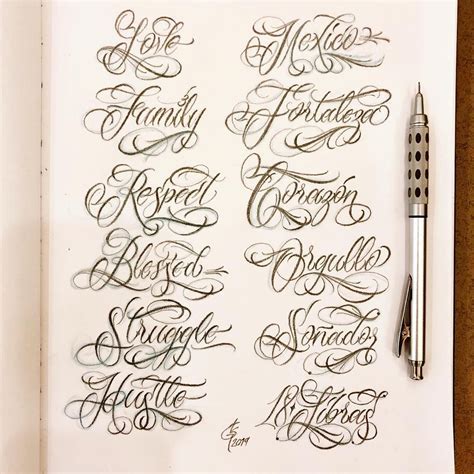 Tattoo Script Alphabet Designs History