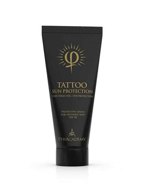 Tattoo sun protection