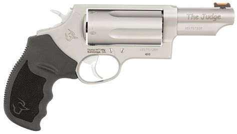 A Taurus Judge revolver, showcasing its unique design and versatility