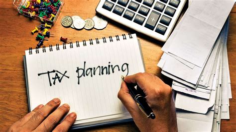 Tax Planning Tips Description