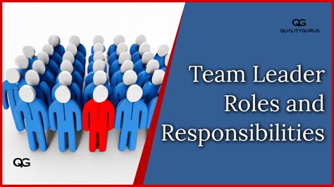 Team Leader Roles