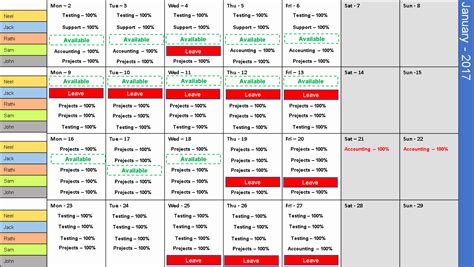 Team Scheduling