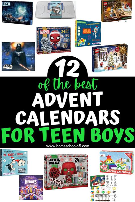 Teen Boy Advent Templates