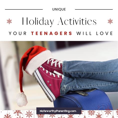 Teen Holiday Activities