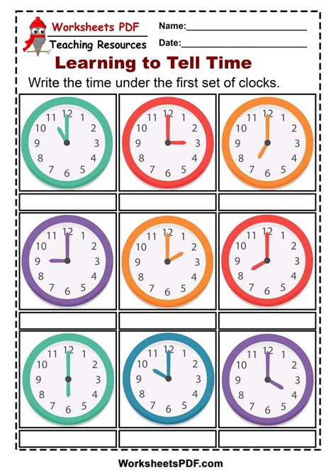 Telling Time Using Military Time