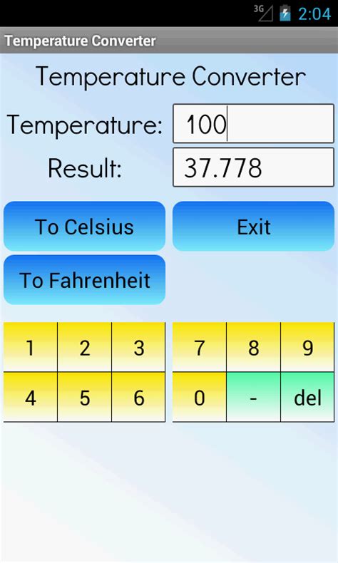 Temperature Conversion Apps