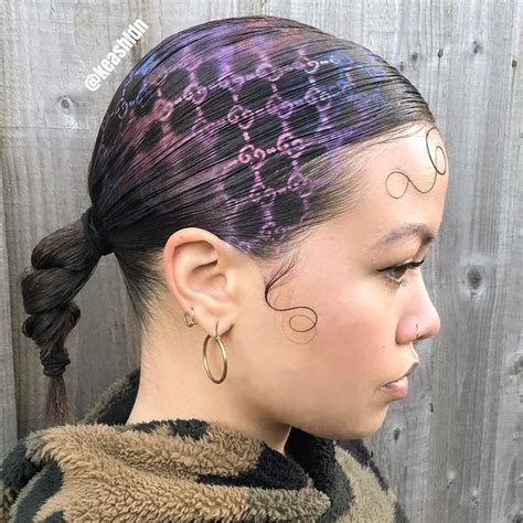 Temporary hair tattoo designs gallery 7