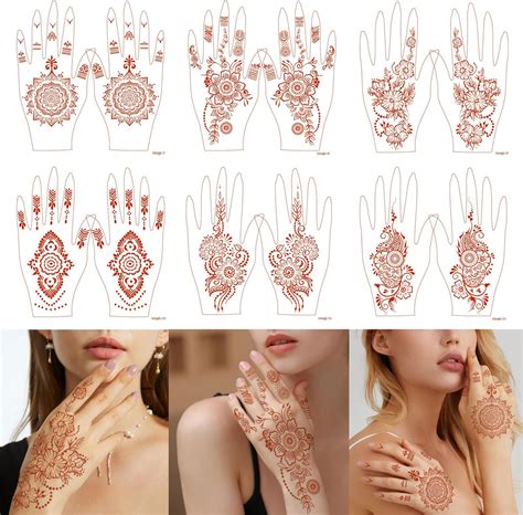 Temporary Henna Tattoos Concepts