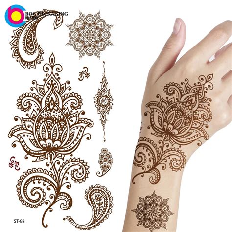 Temporary Henna Tattoos Motifs