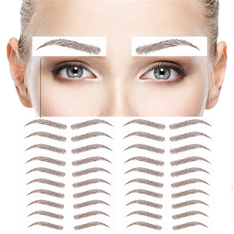 Temporary Tattoo Eyebrows Gallery 7