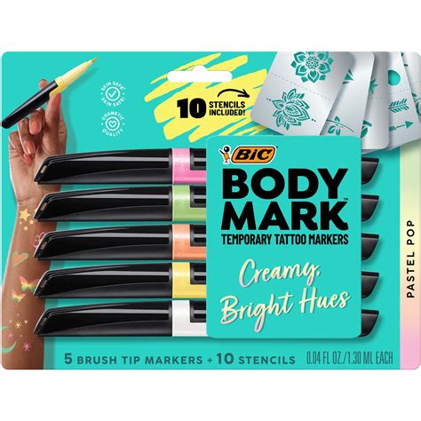 Temporary Tattoo Markers for Professional Use