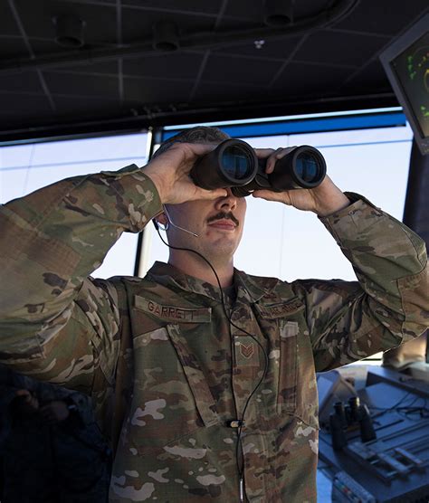 Texas Air National Guard air traffic control specialist