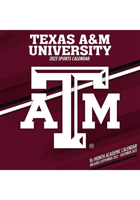 Texas A&M calendar