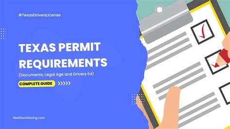 Texas 144 Hour Permit Requirements