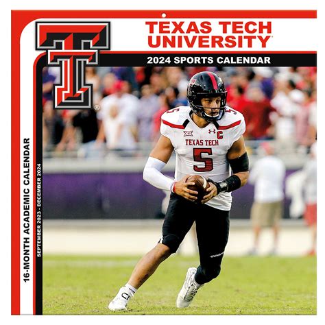 Texas Tech University Calendar Image 2