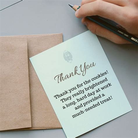 Thank-you note template