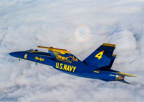 The Blue Angels Fighter Plane