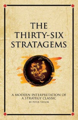 The Thirty-Six Stratagems