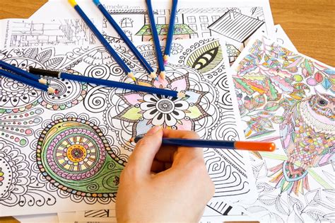 Therapeutic effects of coloring