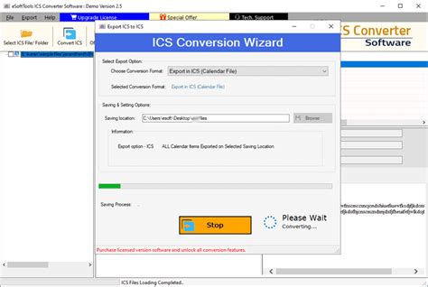 Third-Party ICS Conversion Software