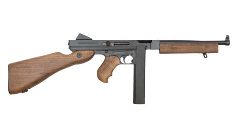 Thompson Machine Gun Pistol in Military Use