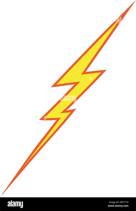 Electricity flowing through a thunderbolt