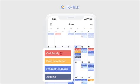 TickTick Shared Calendars