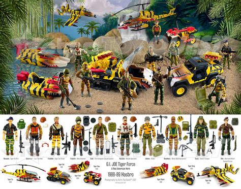 Tiger Force Action Figures