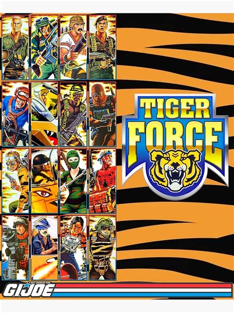 Tiger Force G.I. Joe Team Poster