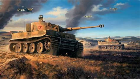 Tiger I in Battle