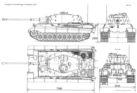 Tiger II Tank Design