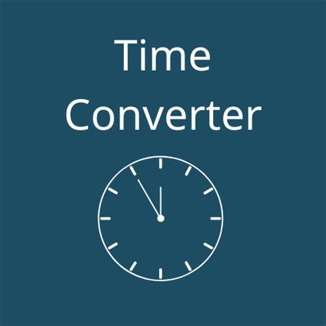 Time Conversion Tool