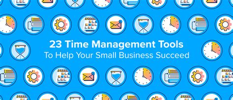 Time management tools infographic