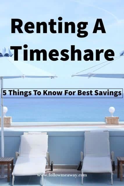 Tips for Renting Out Your Timeshare