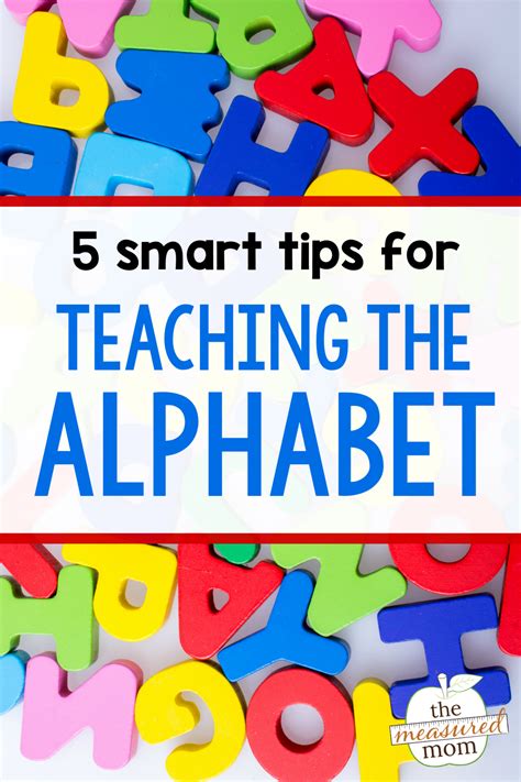 Tips for Teaching the Alphabet