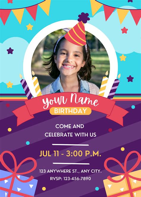 Tips for Using Free Birthday Invites