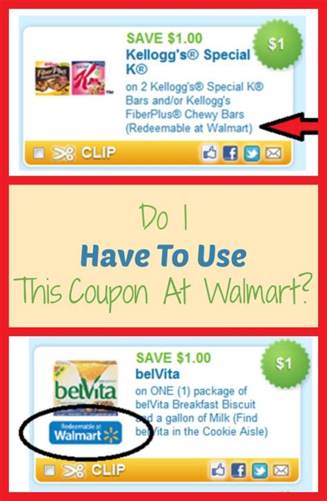 Tips for using Walmart printable coupons