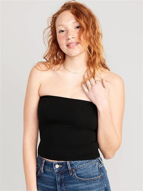 Tips for wearing Old Navy tube tops