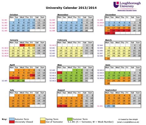 Towson University Calendar