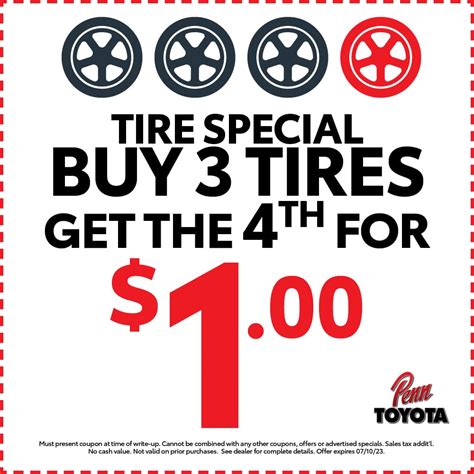 Toyota Tire Coupons