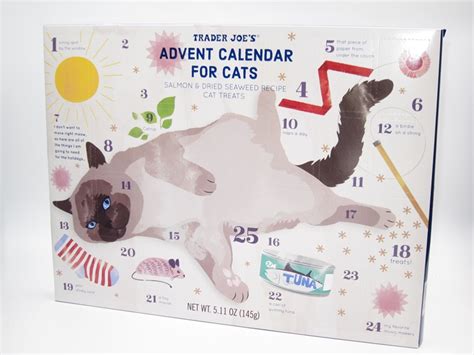 Trader Joe's cat calendar beauty